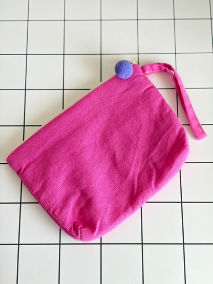 Hand-Embroidery Makeup Pouch C
