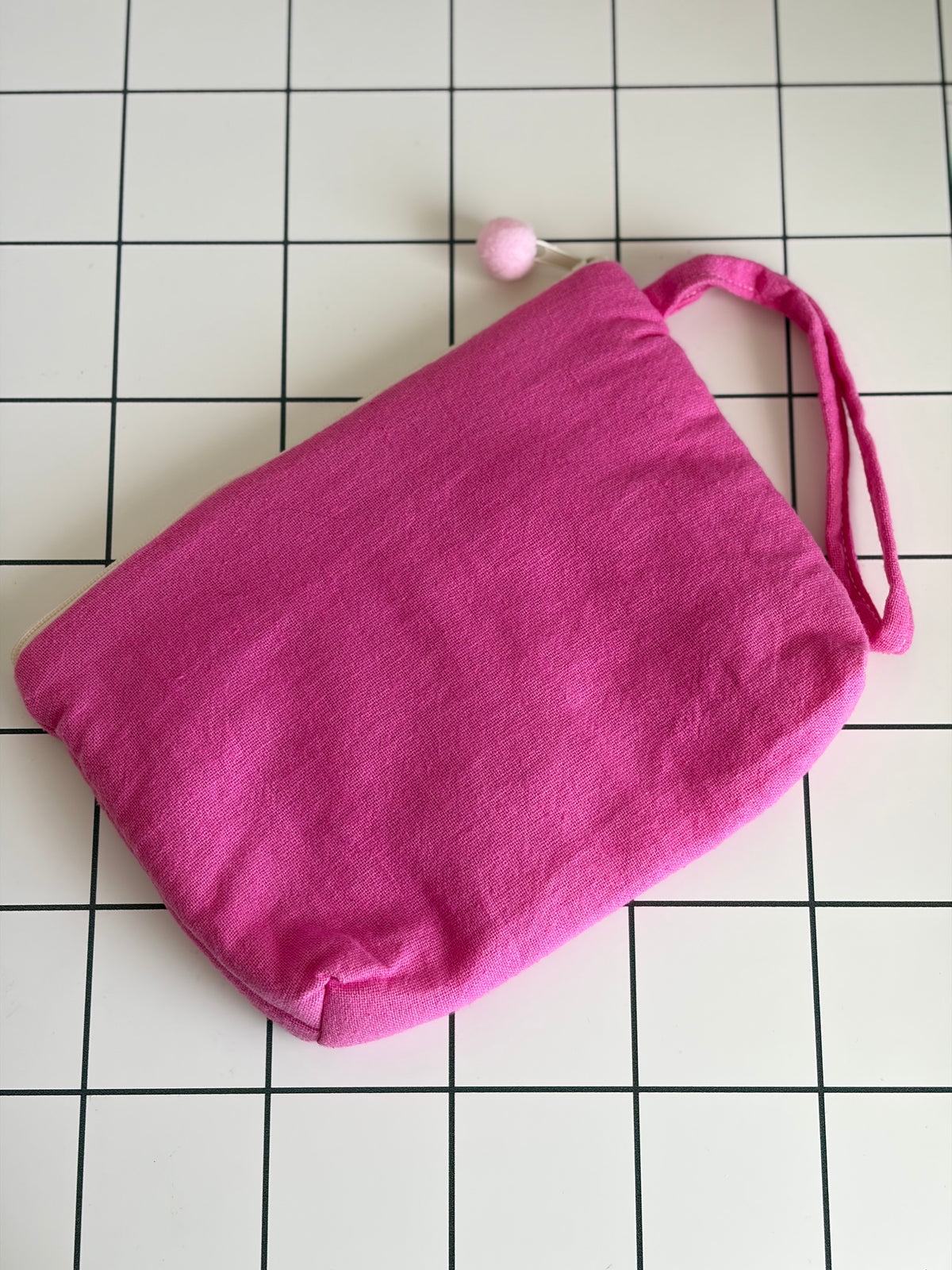 Hand-Embroidery Makeup Pouch E