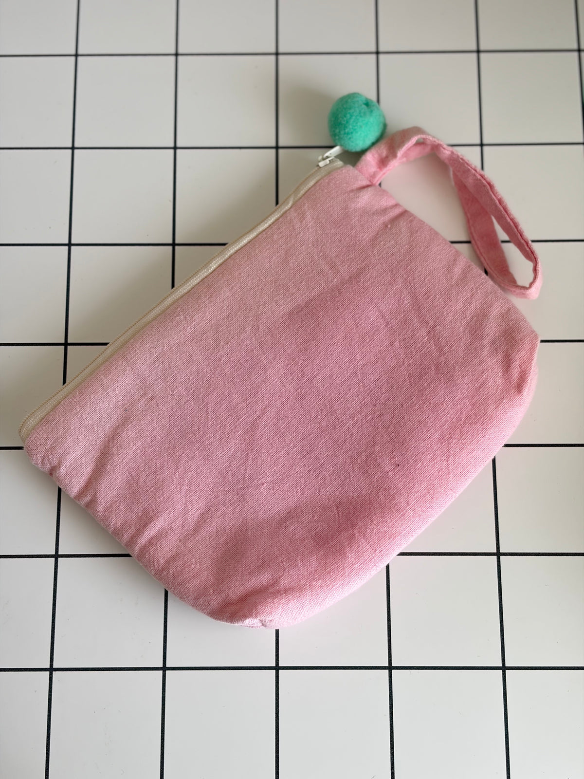 Hand-Embroidery Makeup Pouch L