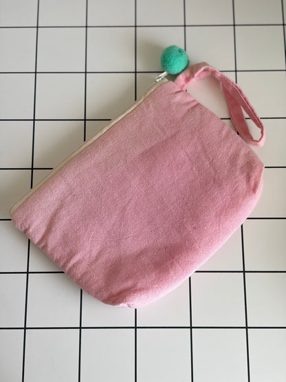 Hand-Embroidery Makeup Pouch L