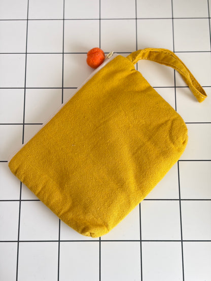 Hand-Embroidery Makeup Pouch N