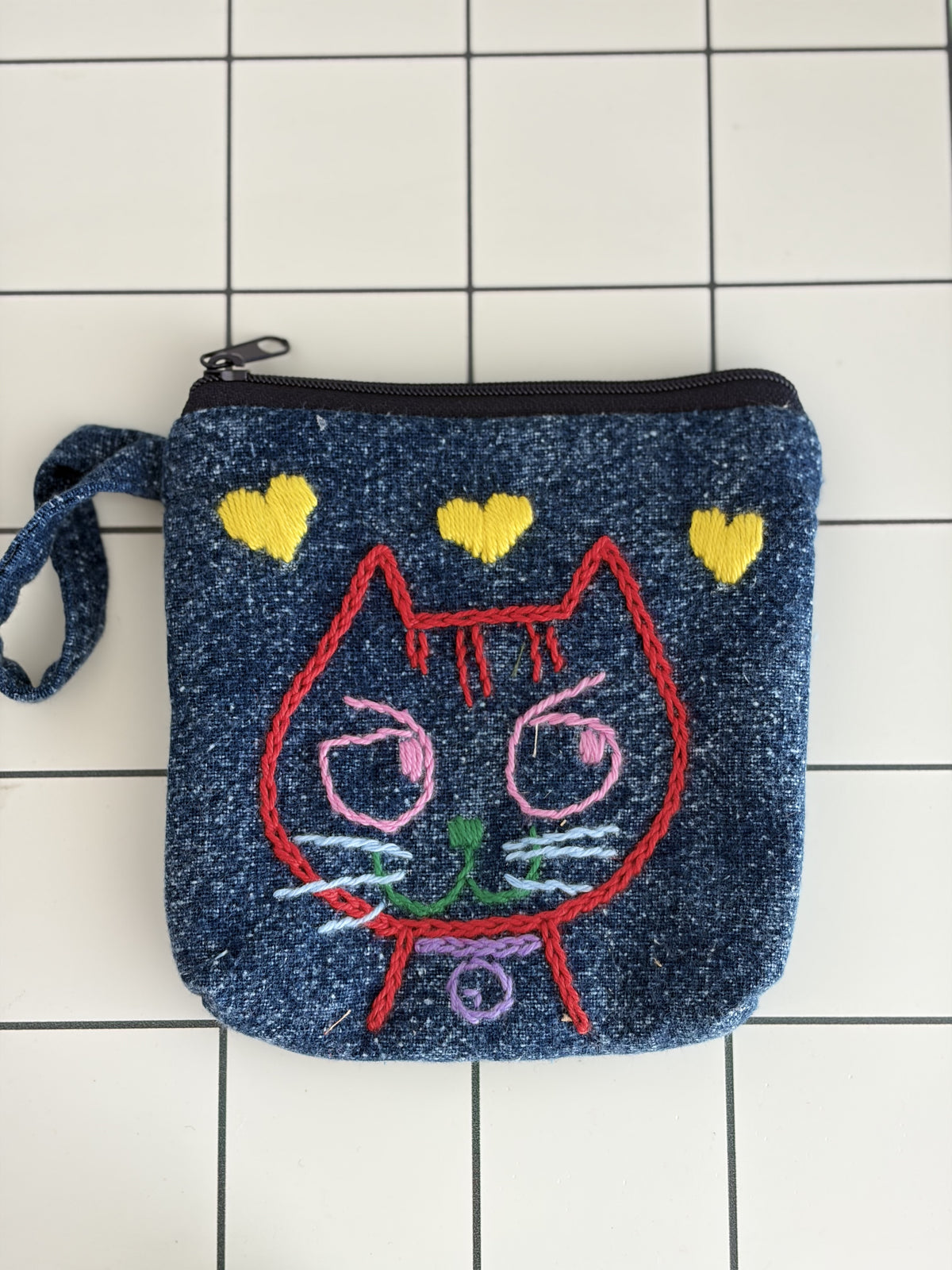 Little Stitch Pouch- Jean Color J