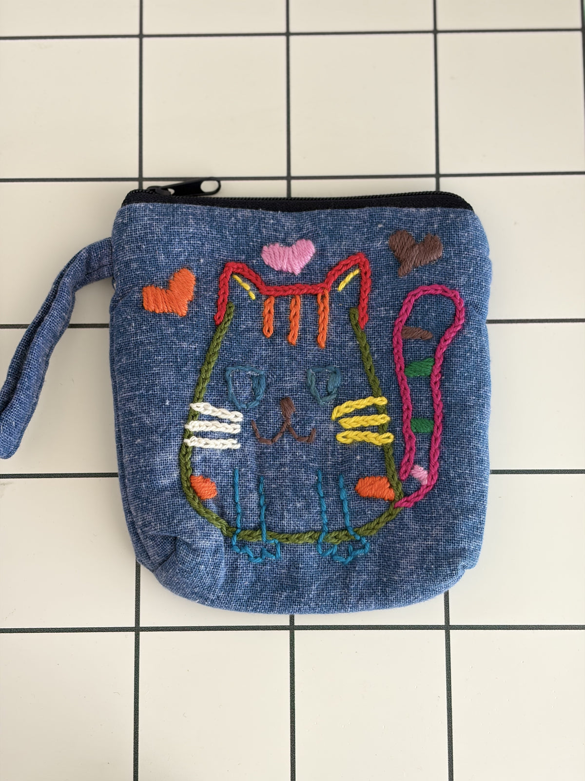 Little Stitch Pouch- Jean Color K