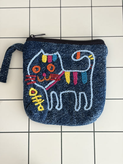 Little Stitch Pouch- Jean Color L