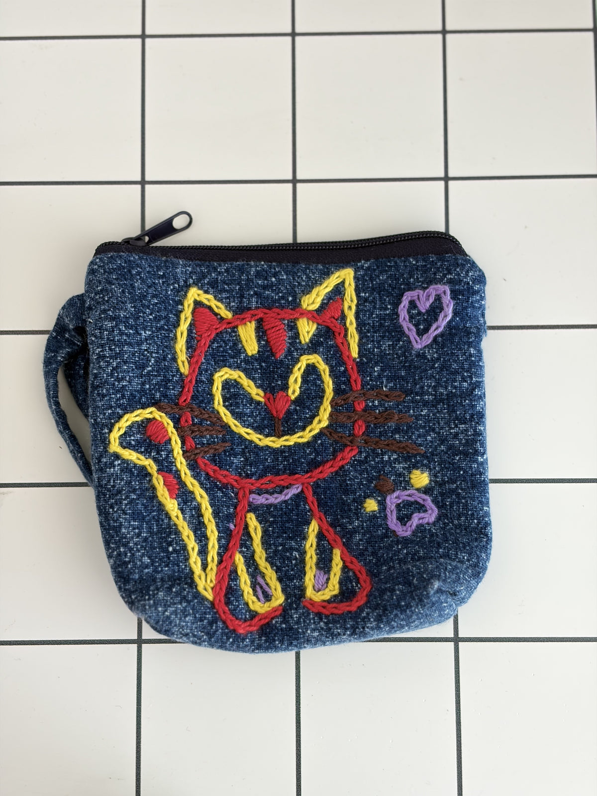 Little Stitch Pouch- Jean Color N