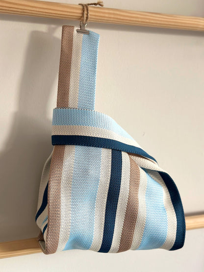Harbor Stripe Knit Tote Bag