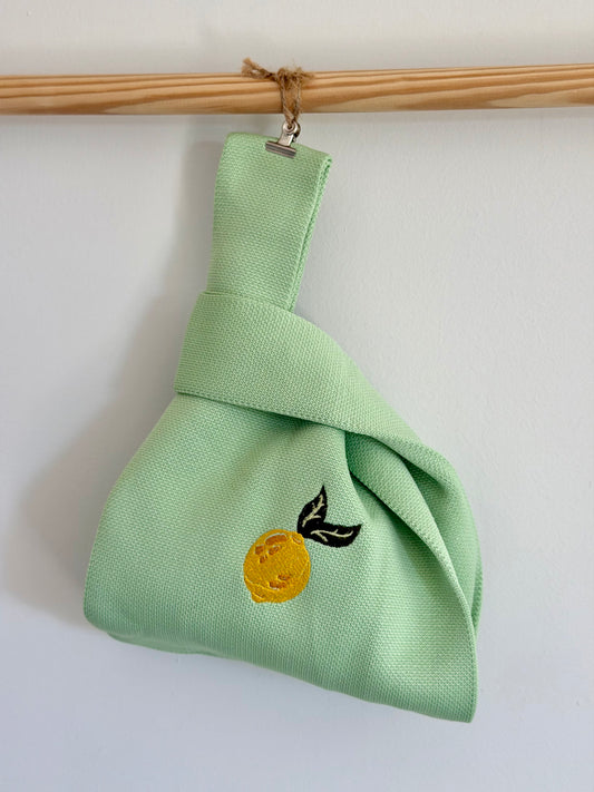 Embroidery Knit Bag - Whole Lemon
