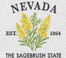 Large Embroidery Knit Bag - State Flower