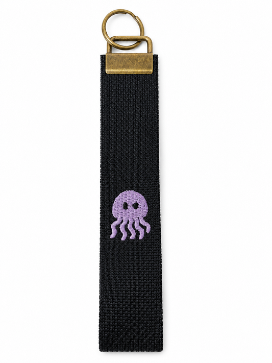 Embroidered Keychain - Octopus
